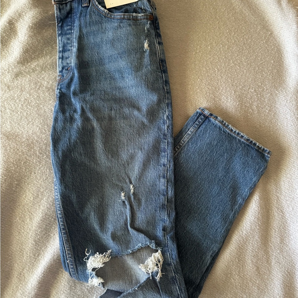 Abercrombie & Fitch “The Dad” High Rise Jeans, 26 - Picture 4 of 5